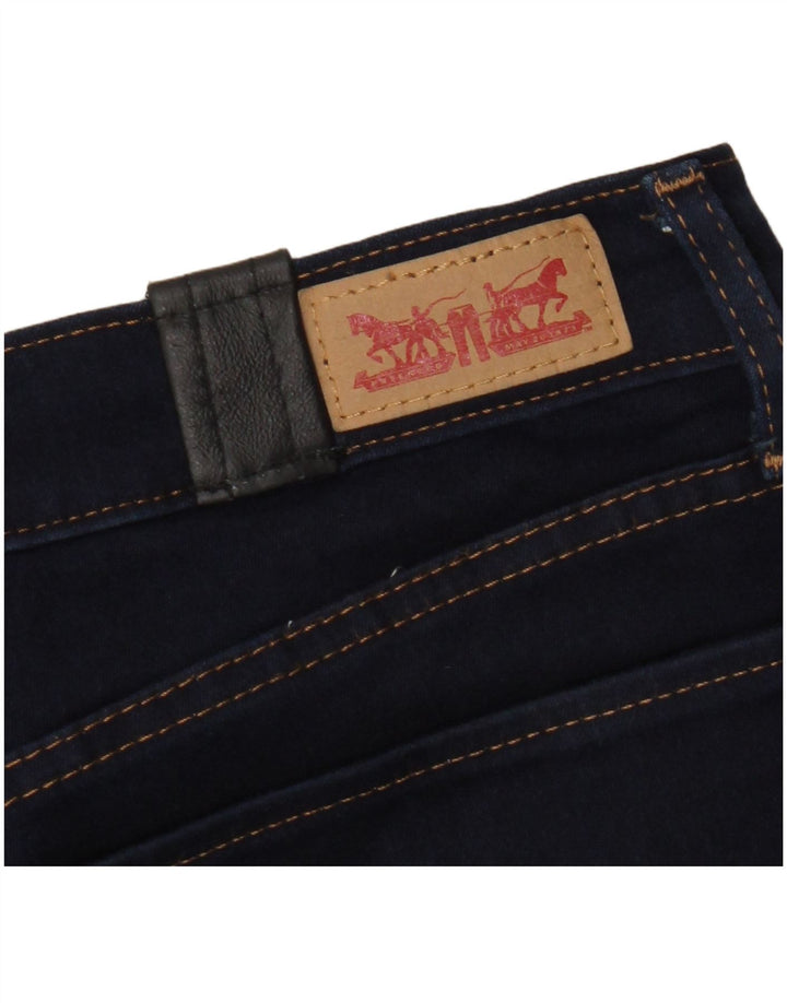 Женские джинсы скинни Levi's W36 L31 Темно-синие