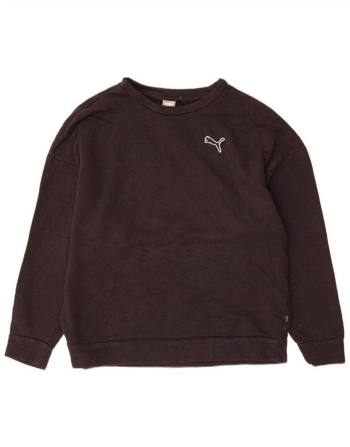 Женский свитер Puma UK 16, большой черный хлопок