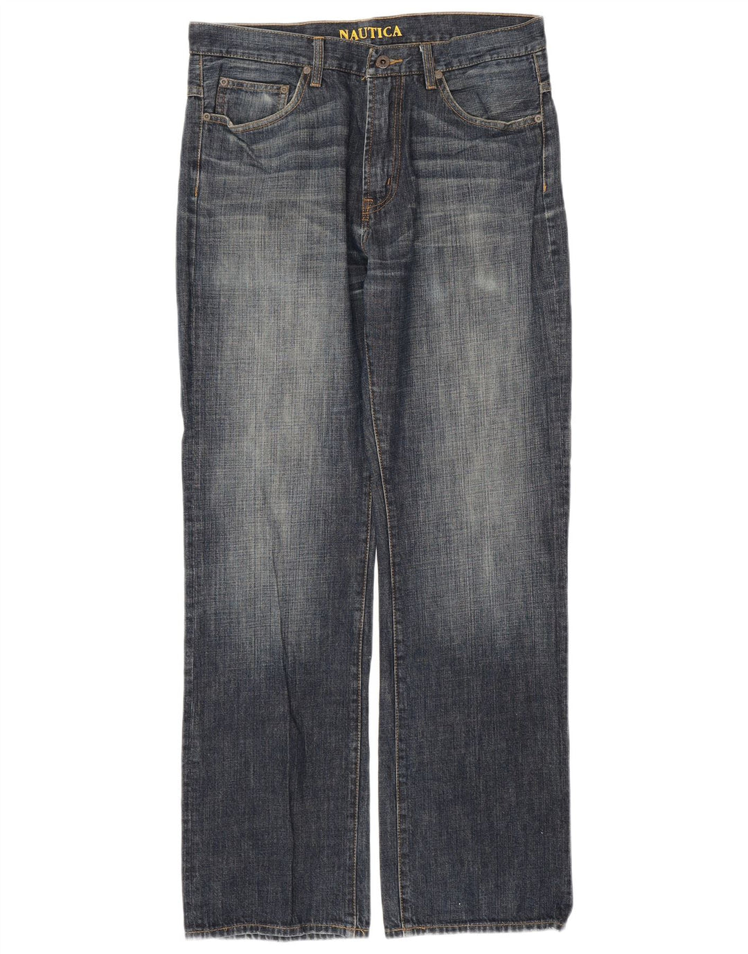 Мужские прямые джинсы NAUTICA W33 L34 темно-синие, хлопок