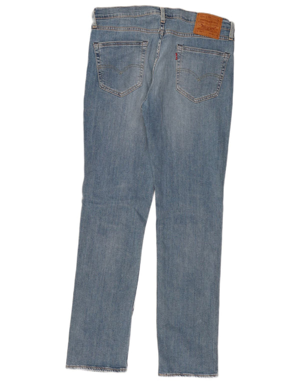 Мужские джинсы Levi's Slim 511 W34 L32 синие, хлопок