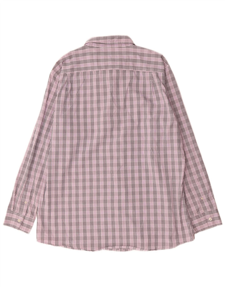 Мужская рубашка Lee XL, фиолетовая клетка, хлопок