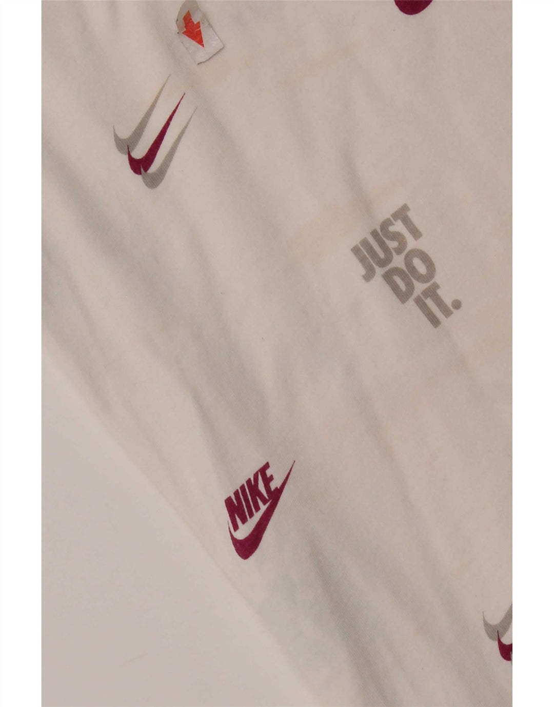 Мужская футболка с рисунком Nike, большой белый хлопок