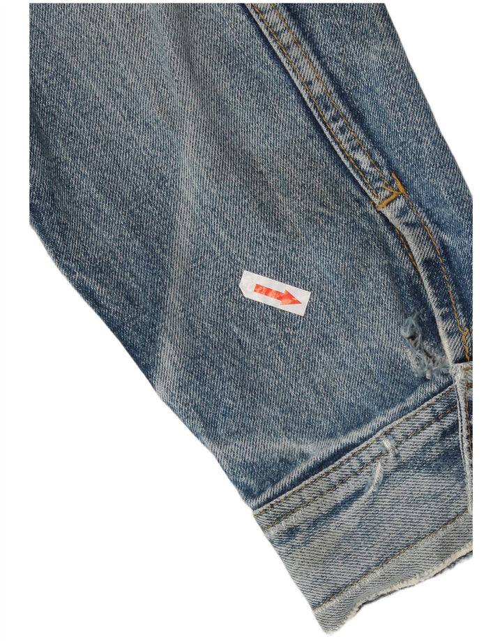 Женская джинсовая куртка Meltin' Pot UK 18 XL, синяя хлопковая