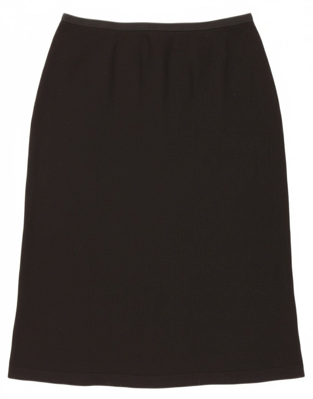 Винтажная женская юбка-трапеция W30, средняя черная