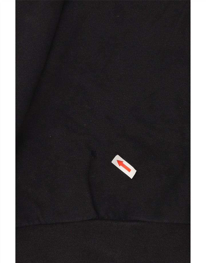 Женский джемпер с рисунком Adidas UK 16, большой черный с цветными блоками