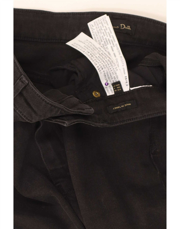 Женские джинсы скинни Massimo Dutti EU 38 Small W28 L30, черный полиэстер