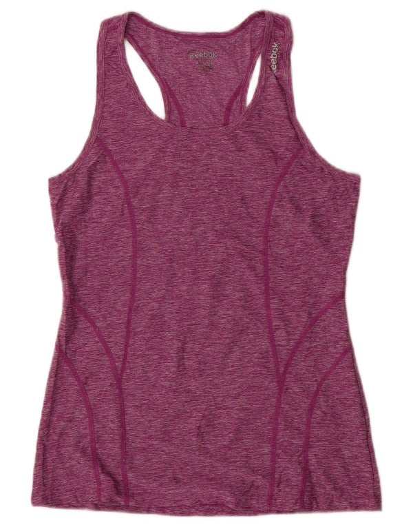 Женский жилет REEBOK UK 6 XS фиолетовый в крапинку из полиэстера
