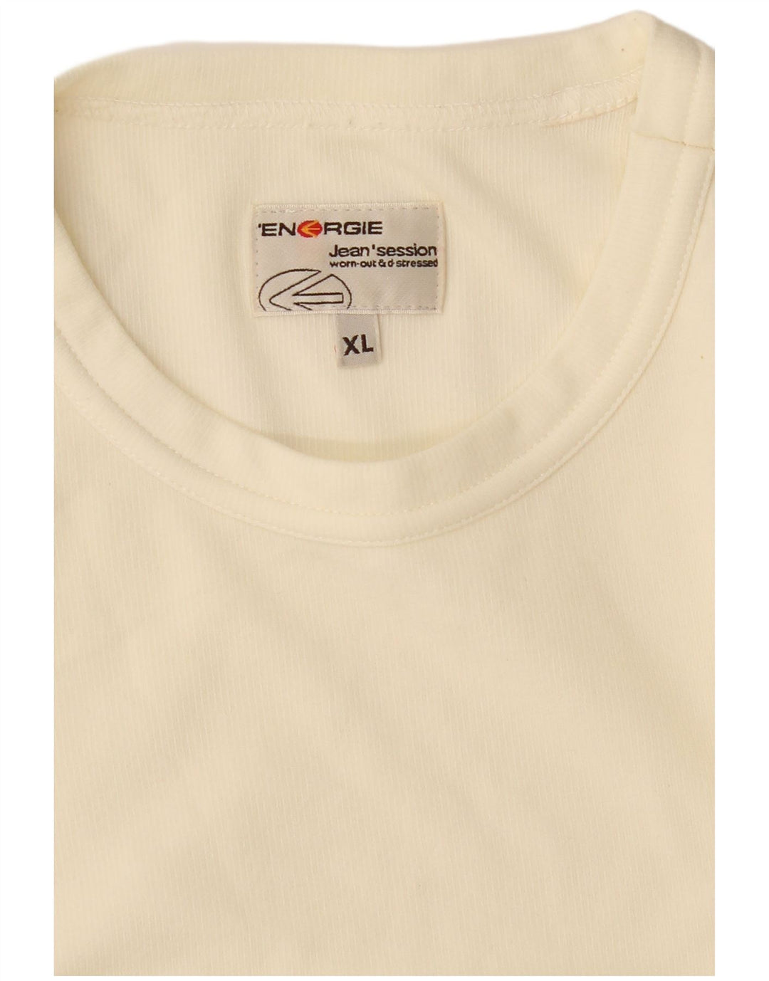 Женская футболка ENERGIE Top UK 18 XL Off White