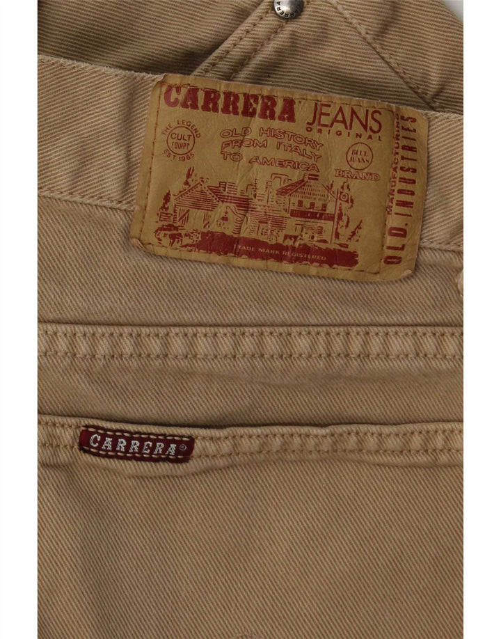 Мужские укороченные прямые джинсы Carrera W32 L26 бежевые