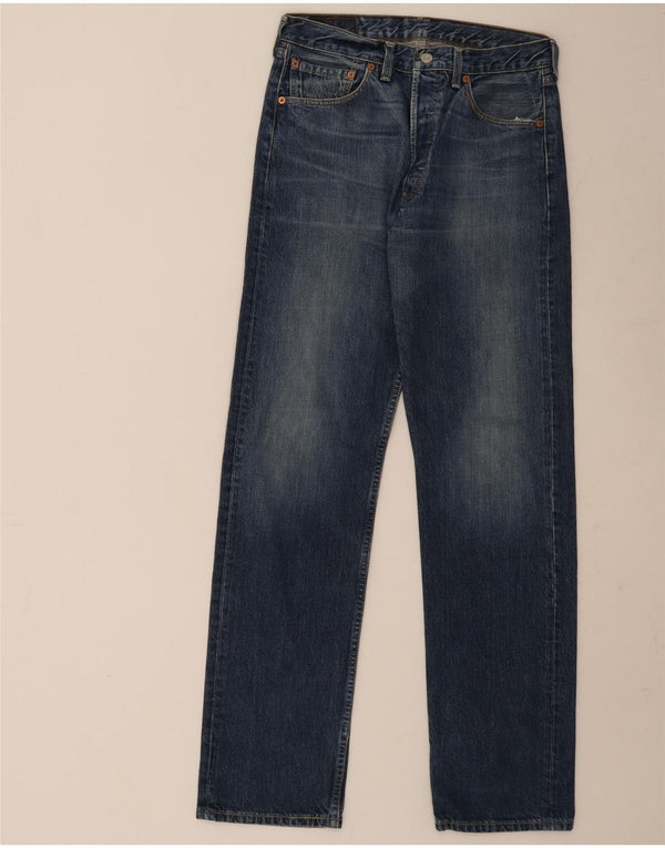 Мужские прямые джинсы Levi's 501 W32 L34 синие