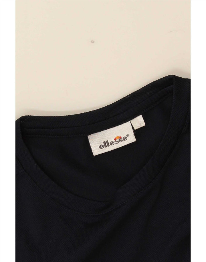 Футболка Ellesse для мальчиков 13-14 лет, темно-синяя