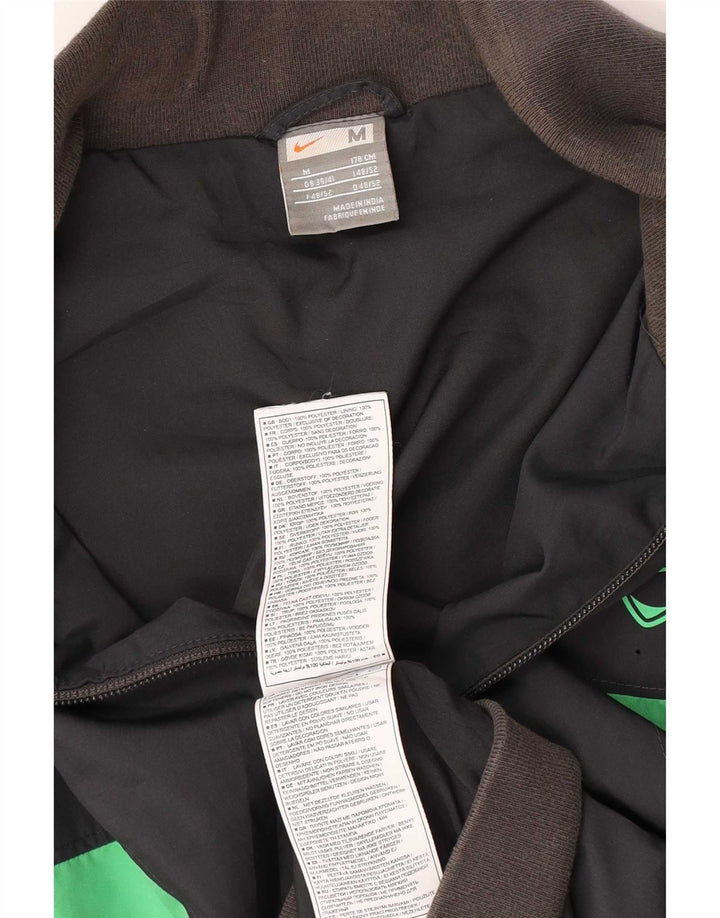 Мужская спортивная куртка Nike UK 39/41, средний черный полиэстер, спортивная