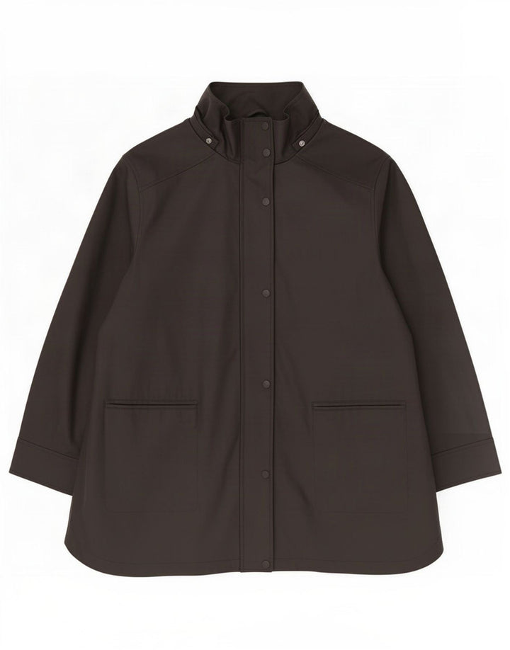 Женская ветровка John Lewis UK 18 XL, черная полиуретановая