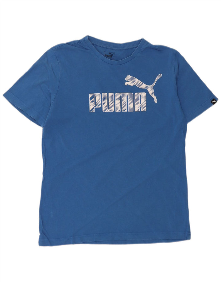 Мужская футболка с рисунком Adidas, маленькая синяя