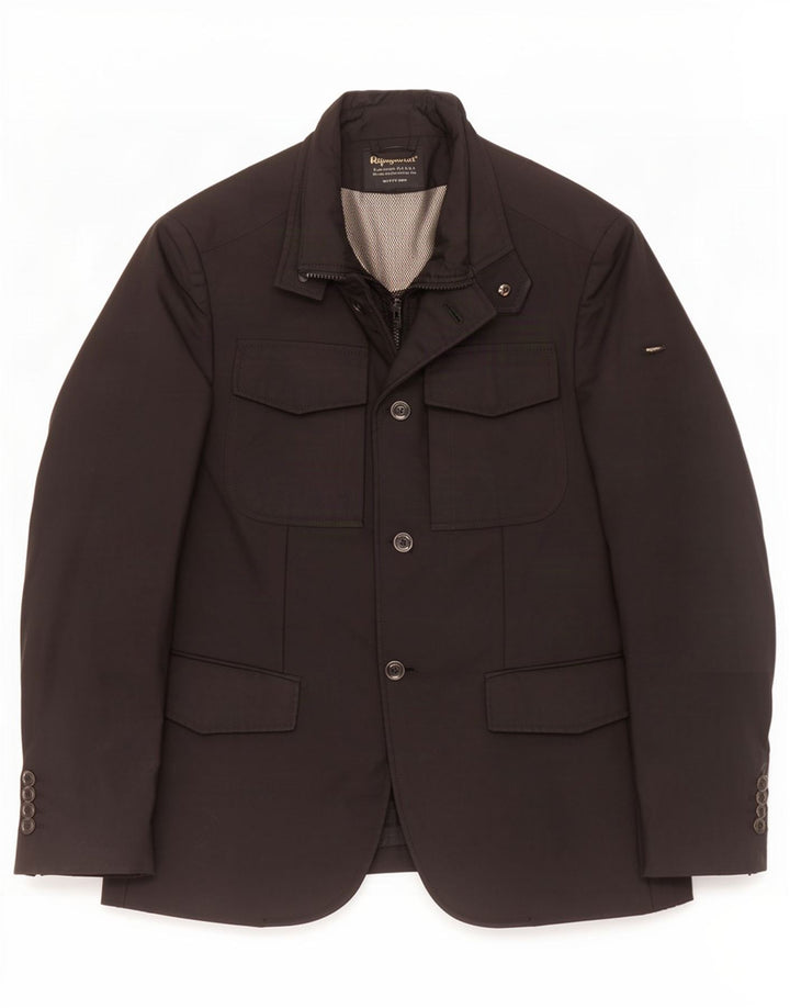 Refrigiwear Mens Sixty Utility Jacket IT 48 Средний Черный Полиамид