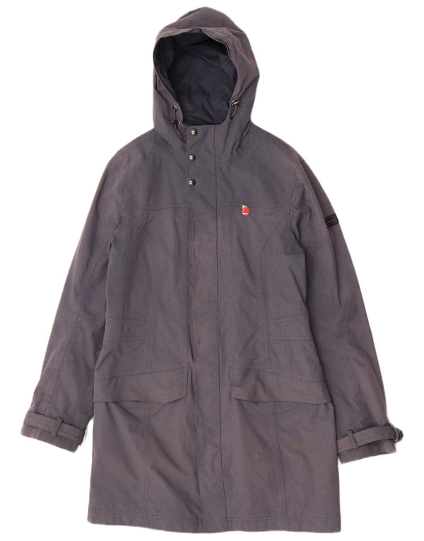 Berghaus Женский плащ с капюшоном UK 12 Средний Синий Полиамид
