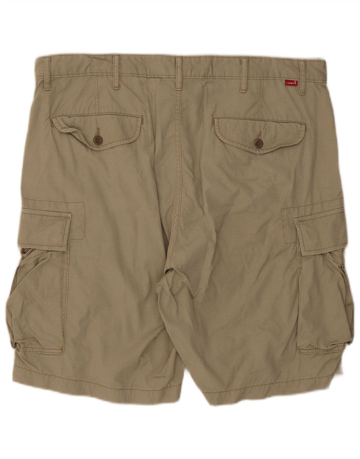 Мужские шорты карго Levi's W38 XL, бежевый хлопок