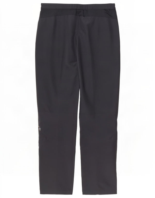 Женские брюки-ветровки Adidas Clima Proof UK 12, средний серый полиэстер