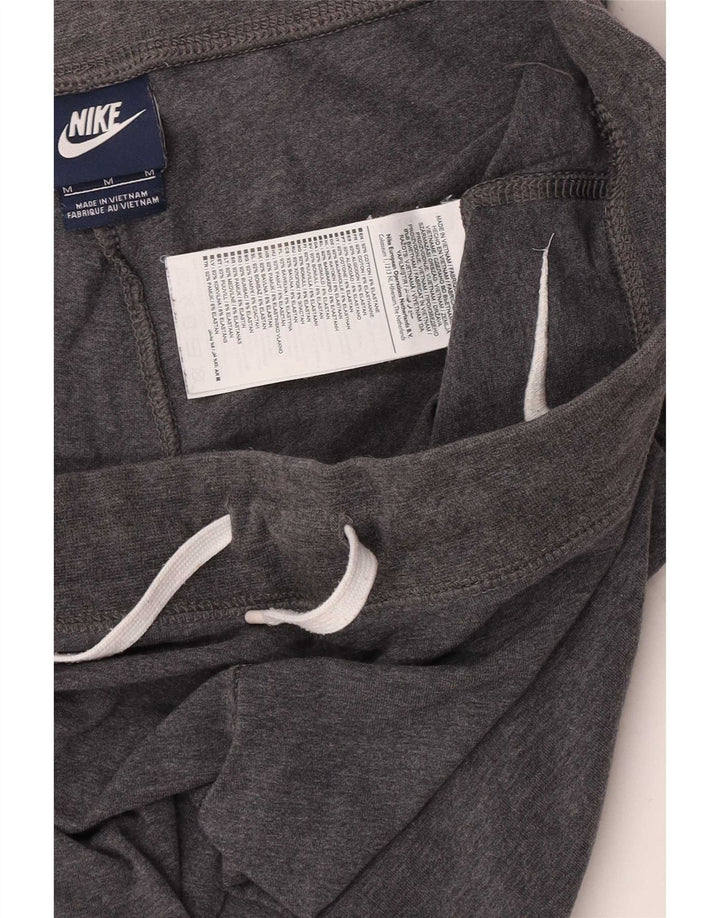 Женские спортивные брюки Nike UK 14, хлопок среднего серого цвета