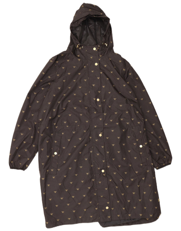 Женский плащ с капюшоном Joules UK 20 2XL, черный полиэстер