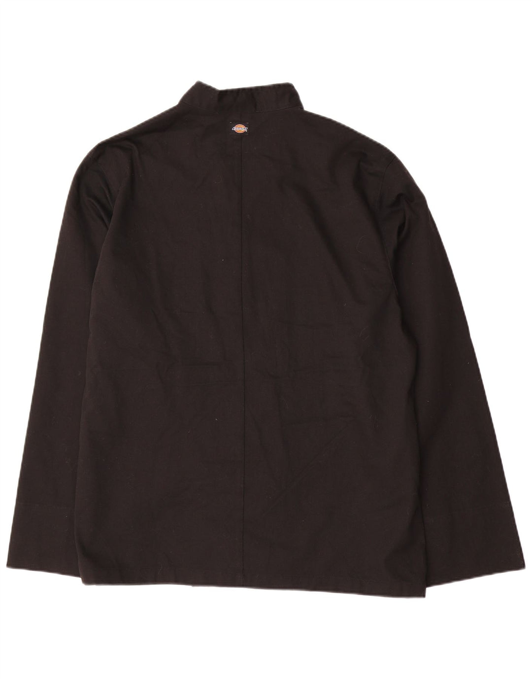 Женская двубортная куртка Dickies UK 14, средний черный хлопковый цвет