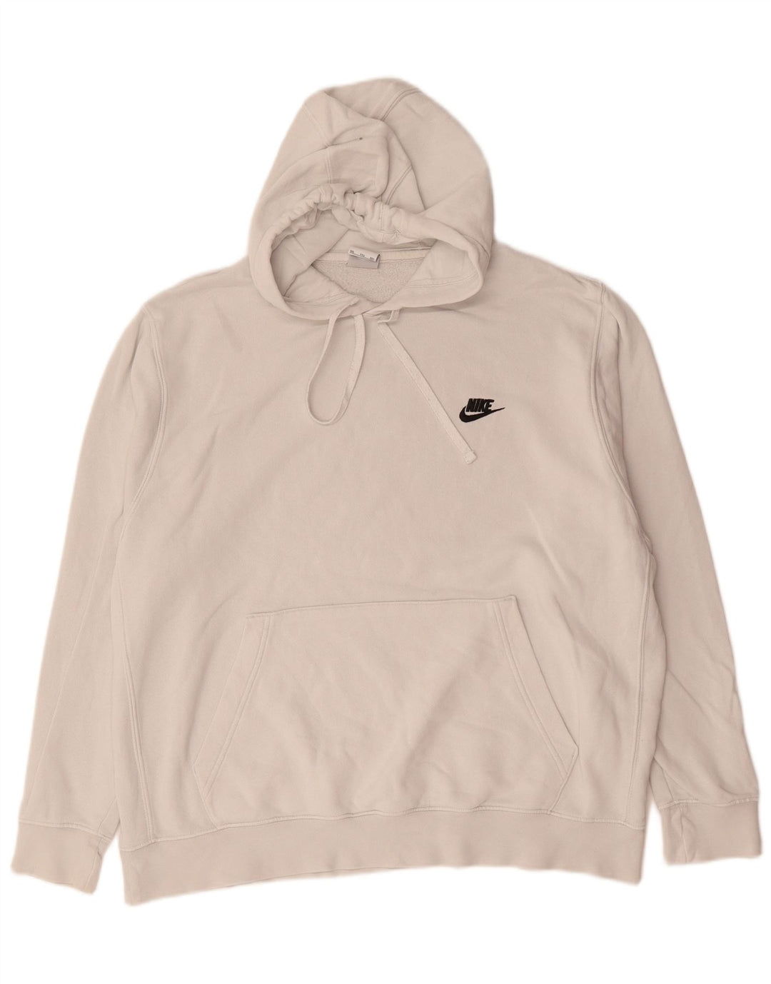 Мужской джемпер с капюшоном Nike 2XL, белый хлопок