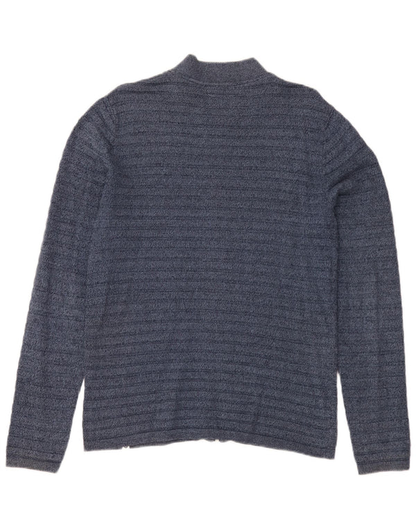 Мужской кардиган Jack & Jones, маленький темно-синий в полоску