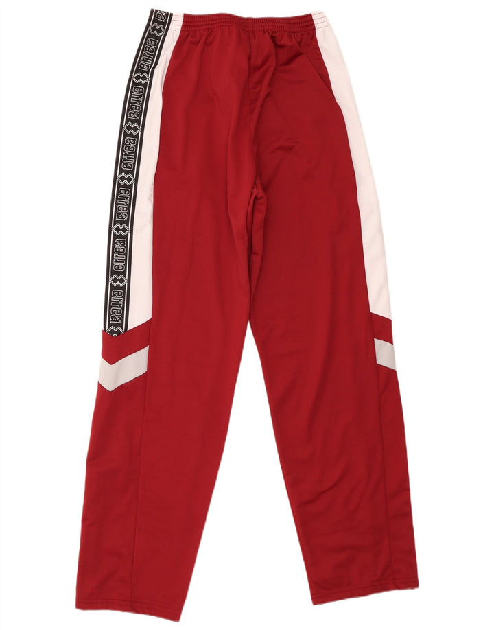 Мужские спортивные брюки Errea с графическим рисунком, большие бордовые, полиэстер с цветными блоками