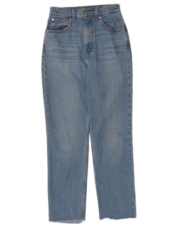 Женские зауженные джинсы Levi's W25 L27, синий хлопок