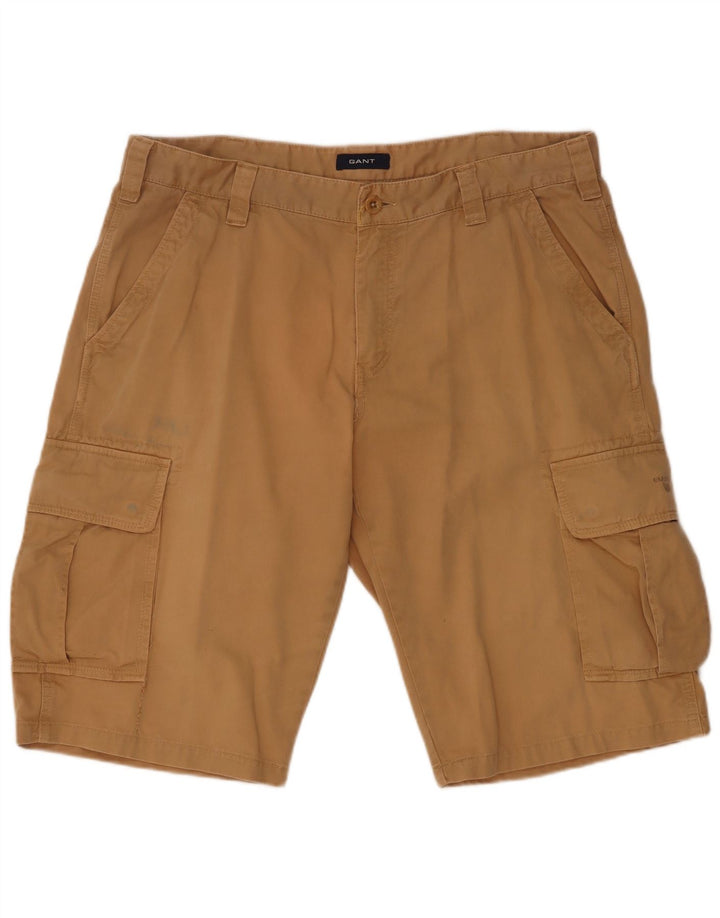 Мужские шорты-карго Gant W36, большие, бежевые, хлопок