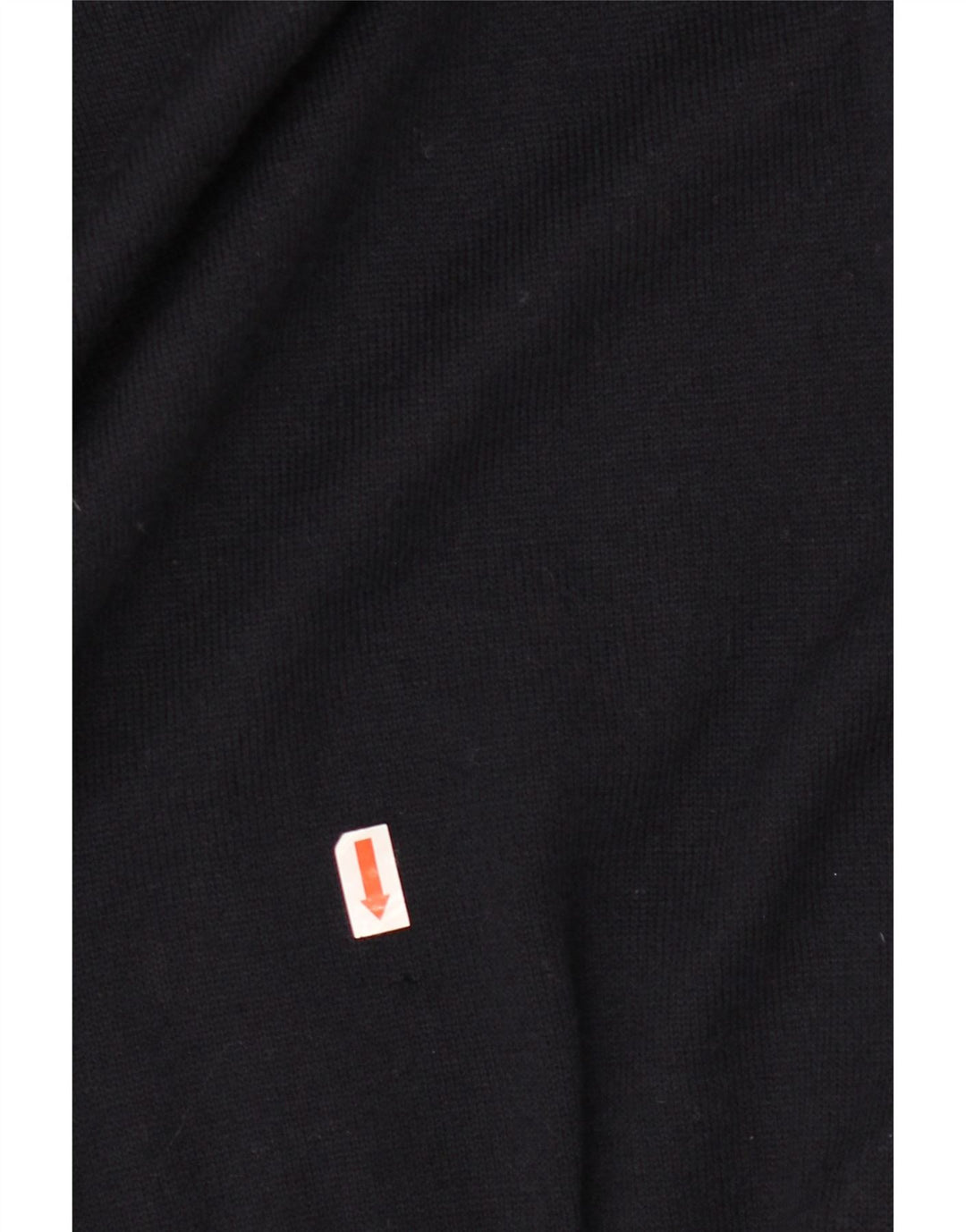 ВИНТАЖНЫЙ мужской свитер с вырезом «лодочкой», средний темно-синий