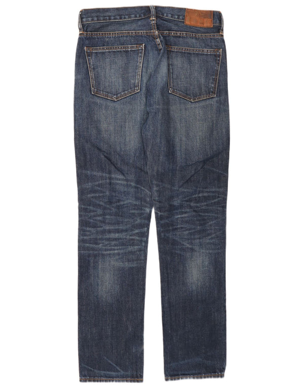 Мужские прямые джинсы J. Crew 770 W29 L32, темно-синий хлопок