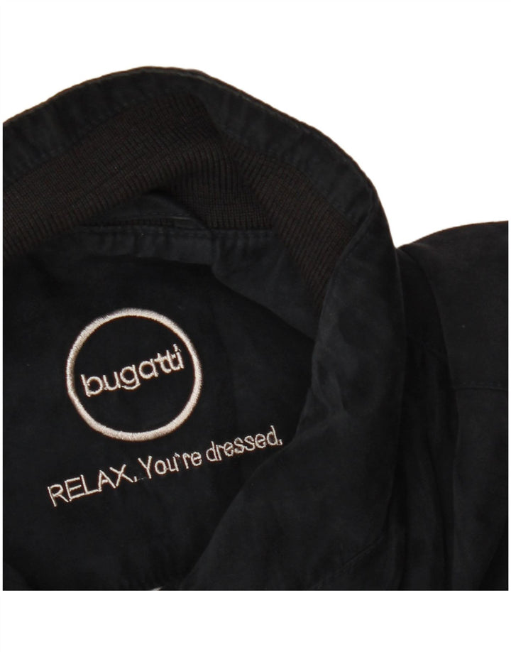 Мужская куртка-бомбер Bugatti UK 42 XL темно-синяя