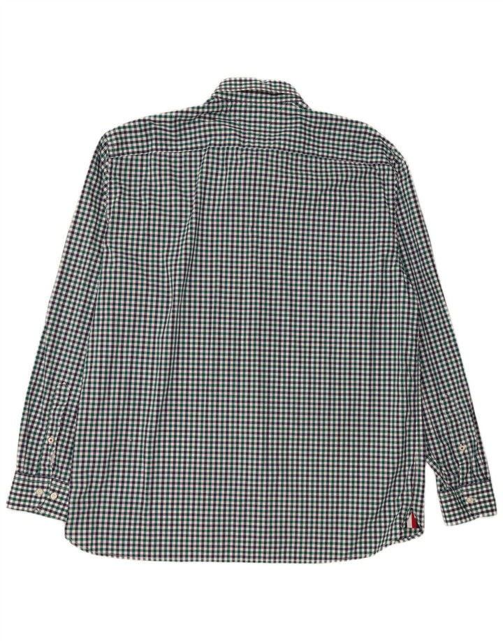 Мужская рубашка обычного кроя Tommy Hilfiger 2XL, разноцветный хлопок в мелкую клетку