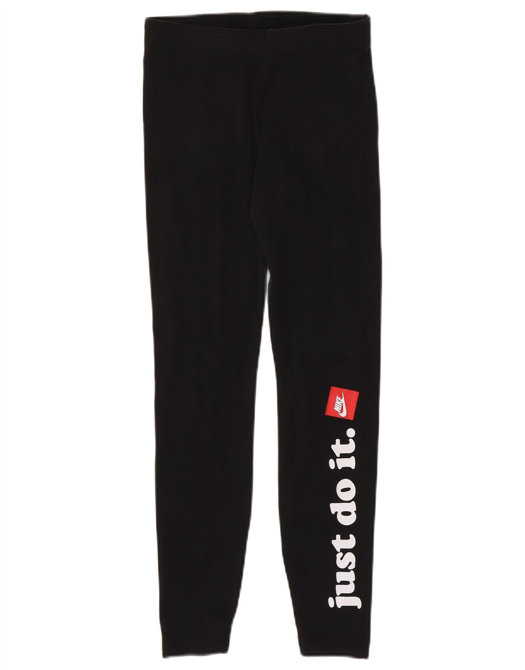 Женские леггинсы с рисунком NIKE UK 6 XS, черные хлопковые