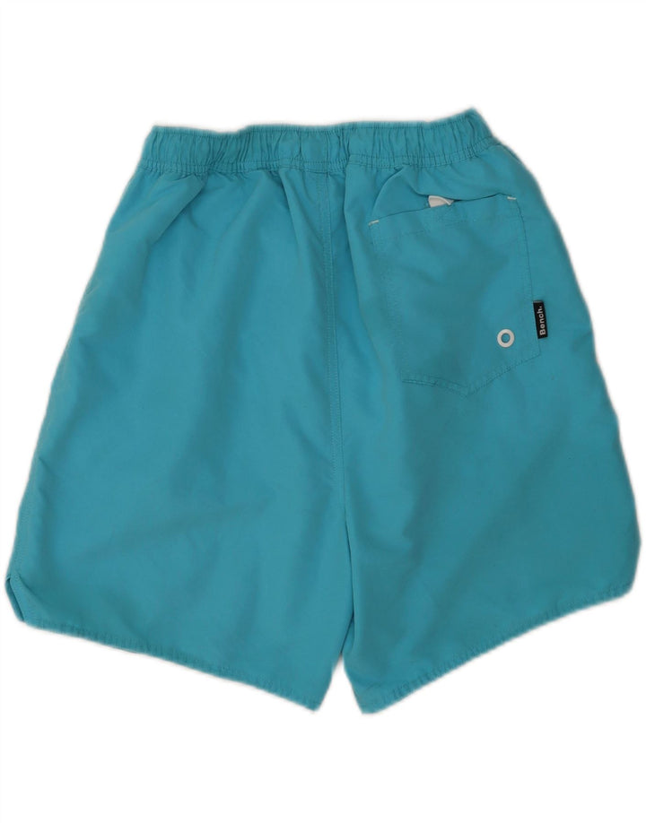 Мужские шорты для плавания Bench с графическим рисунком, средний синий полиэстер