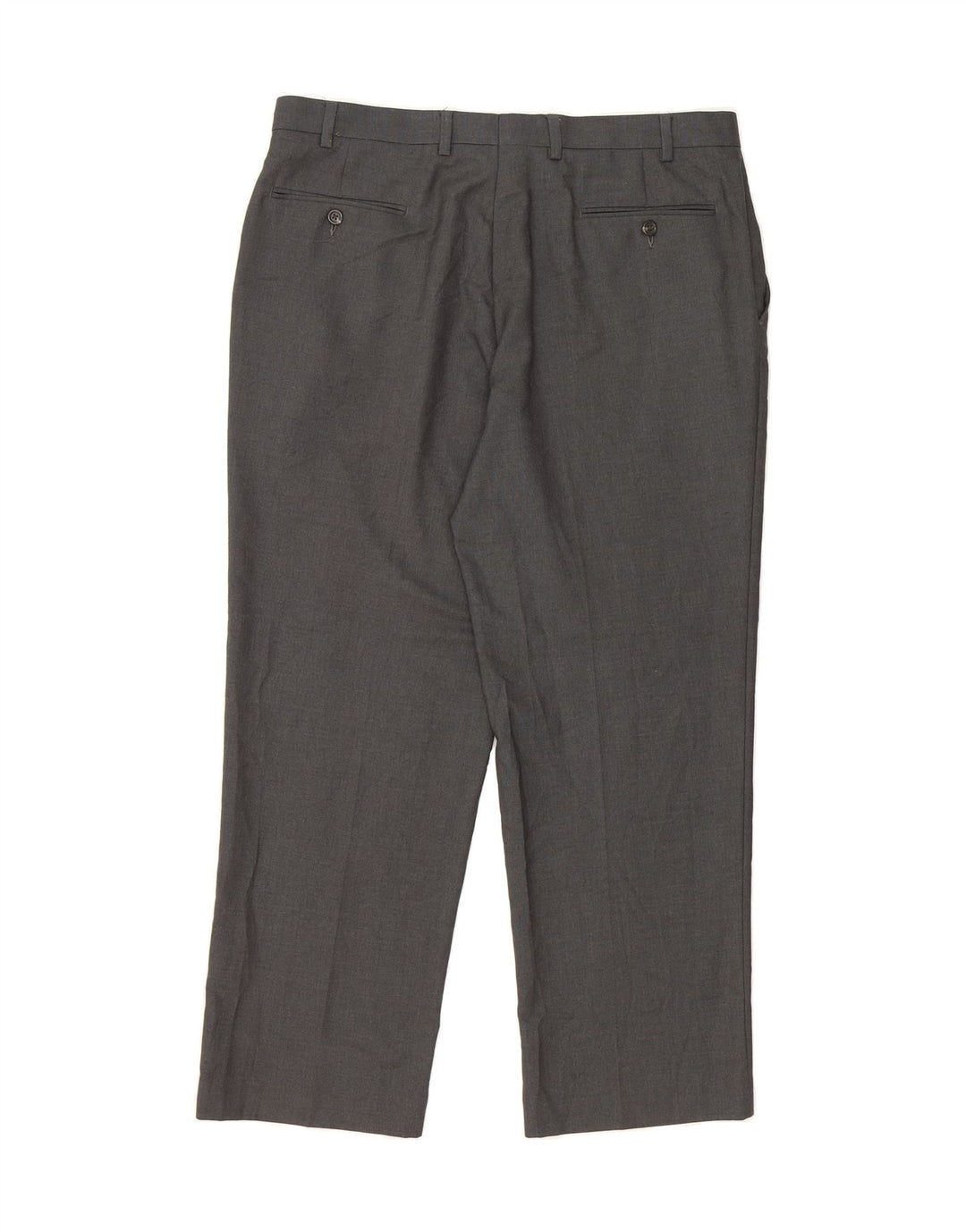 IZOD Mens Straight Suit Trousers W36 L29 Grey Polyester Vintage Izod and Second-Hand Izod from Messina Hembry 