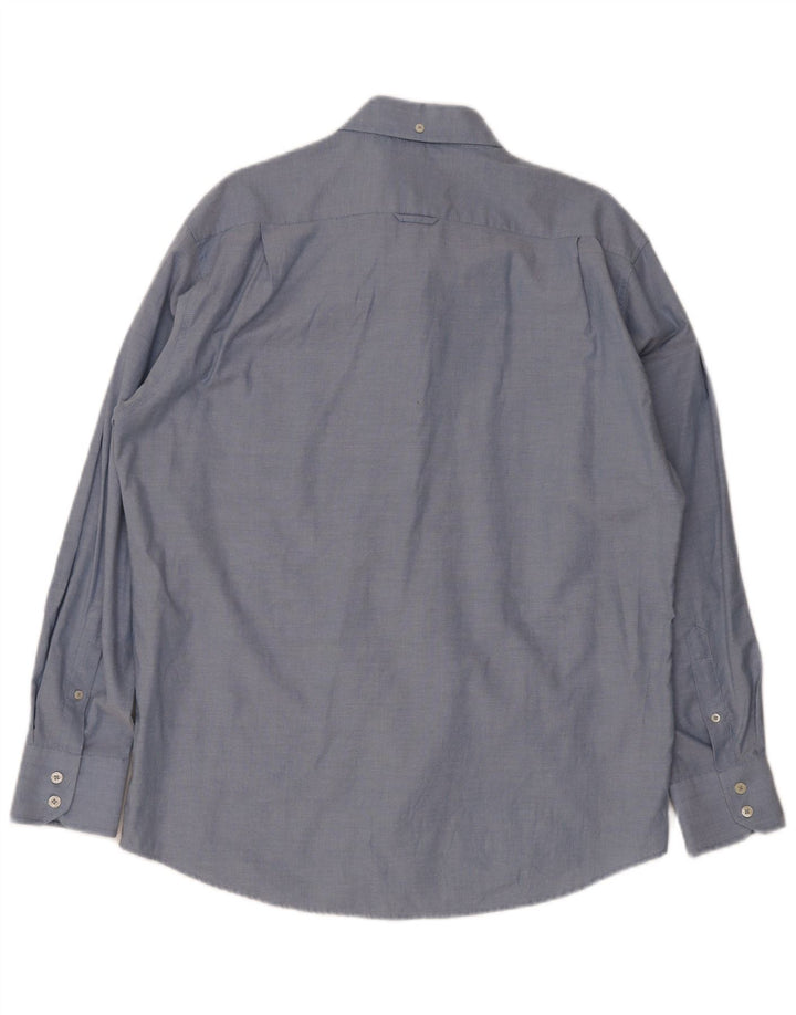 Мужская оксфордская рубашка Ben Sherman, большой синий хлопок