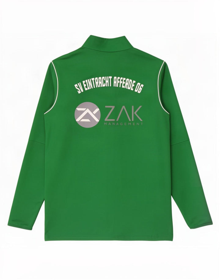 Мужская спортивная куртка с графическим рисунком Nike Dri Fit, большой зеленый полиэстер