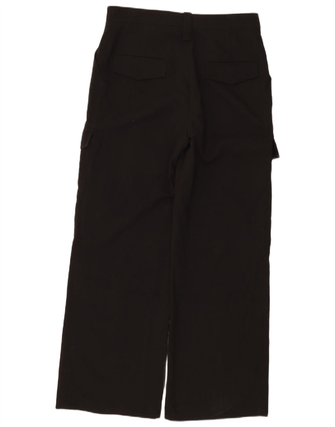 Женские широкие брюки карго Zara Medium W28 L30, черные