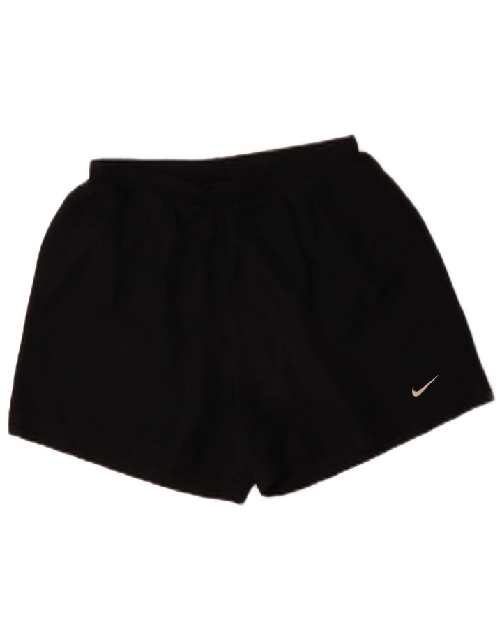 Мужские спортивные шорты Nike, маленькие черные из полиэстера