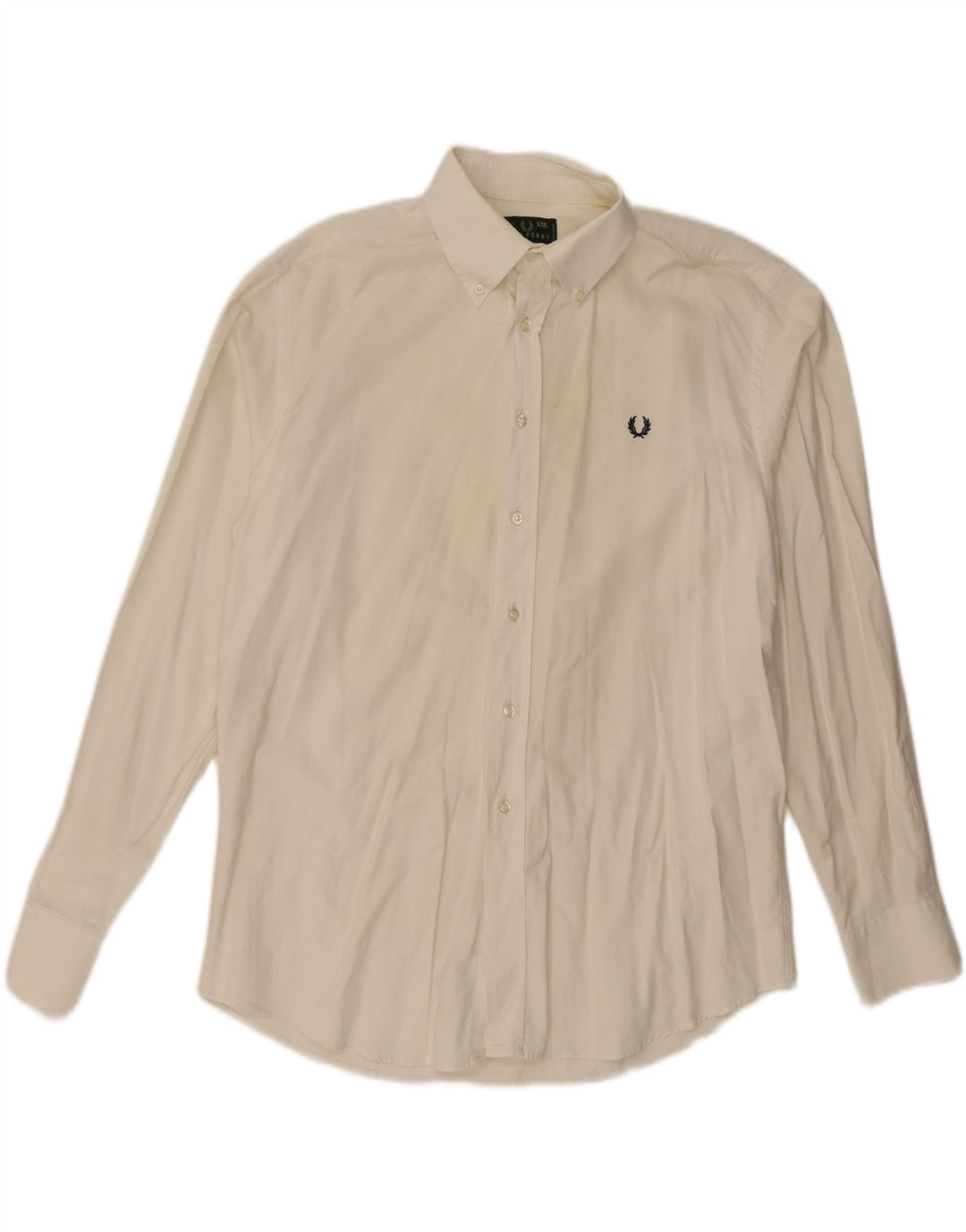 Мужская рубашка Fred Perry 2XL из белого хлопка