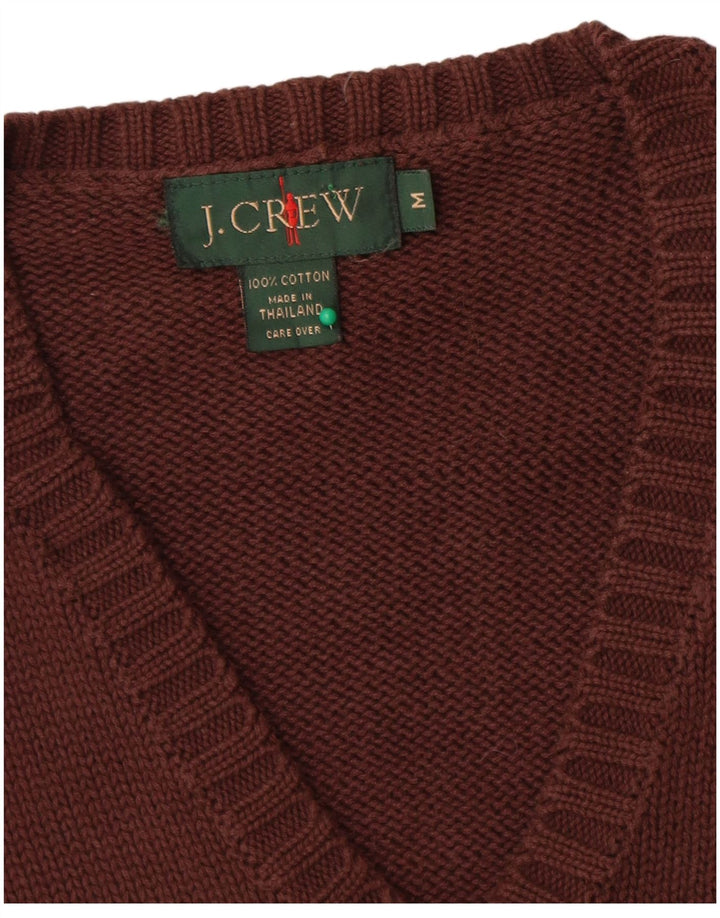 Мужская майка J. Crew, хлопковая майка среднего коричневого цвета