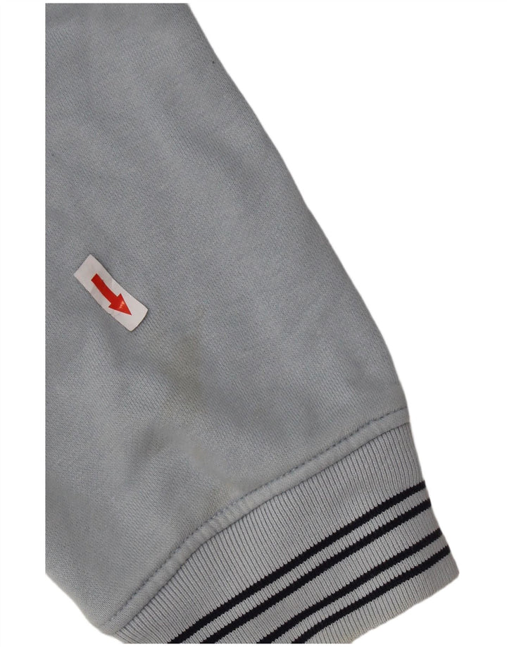 Свитер с капюшоном и молнией с графическим рисунком Nike для мальчиков 13–14 лет, синий цвет, XL, хлопок