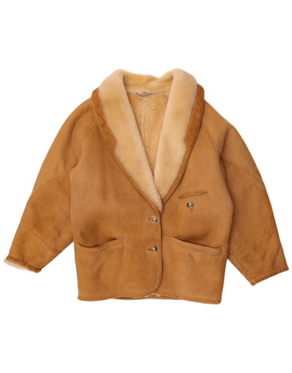 Женская короткая дубленка Conbipel IT 42 Medium Brown