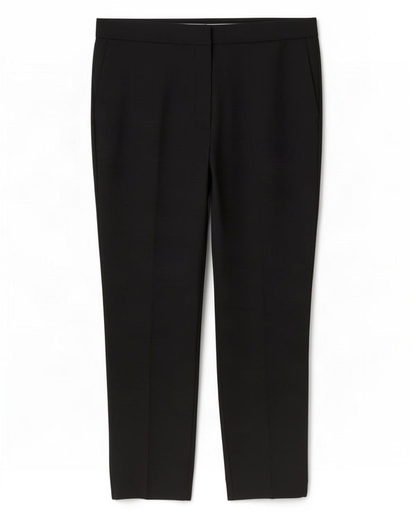 Женские зауженные брюки чинос Zara XL W32 L26, черный хлопок