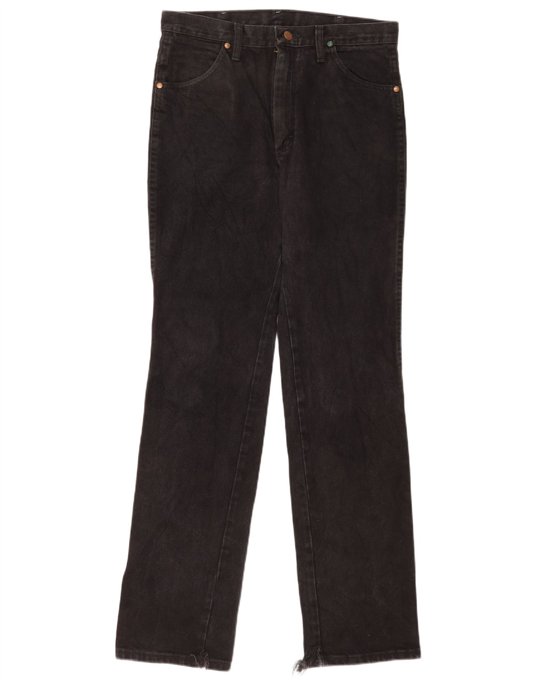 Женские прямые джинсы Wrangler W31 L34, черный хлопок