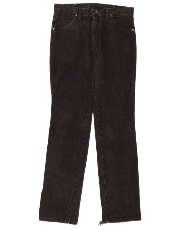 Женские прямые джинсы Wrangler W31 L34, черный хлопок