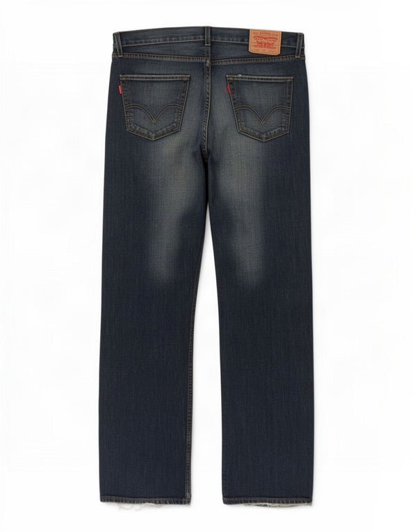 Женские прямые джинсы Levi's 508 W34 L34 синие, хлопок