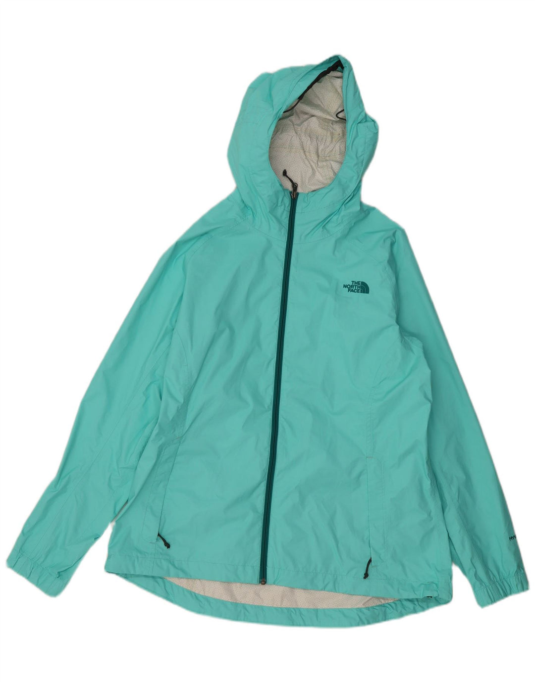 Женская дождевик с капюшоном THE NORTH FACE Hyvent UK 18 XL Бирюзовый нейлон